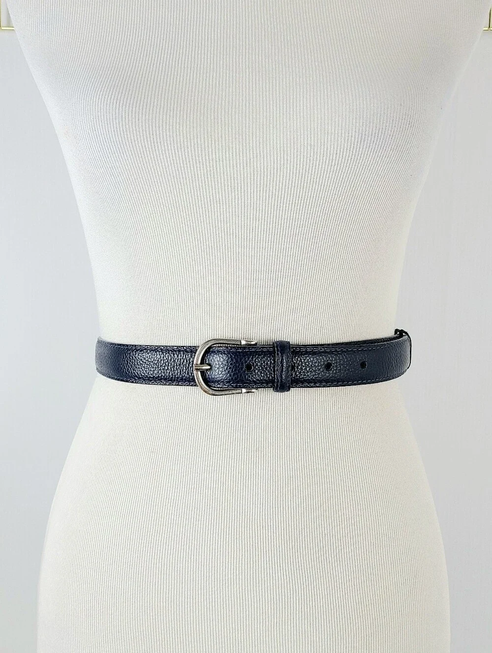 L.L. Bean Full Grain Genuine Leather Made in USA Vintage Belt